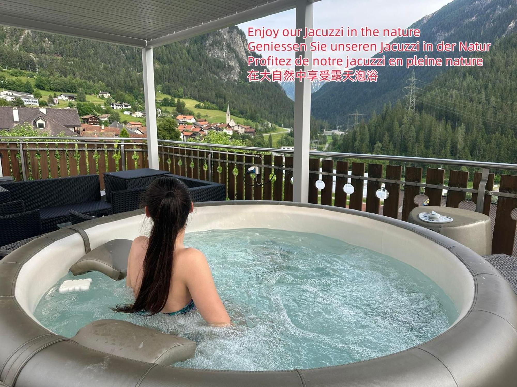 Hotel Schoental Filisur Bagian luar foto